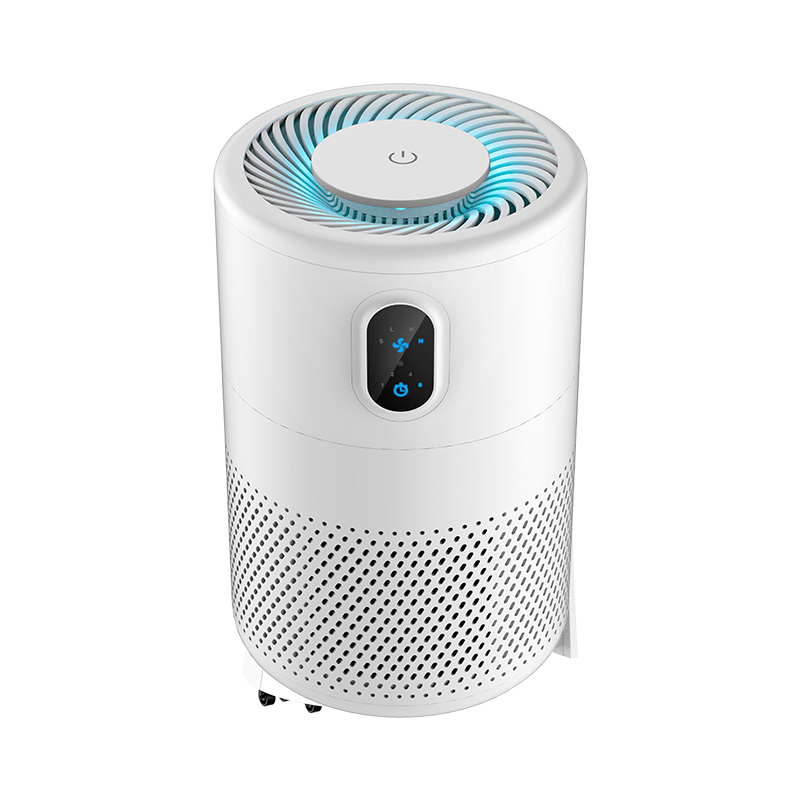 Purificateur d'air de bureau HEPA intelligent portable à faible bruit