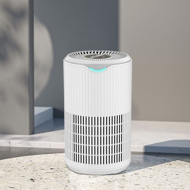 Purificateur d'air de bureau noir à ions négatifs