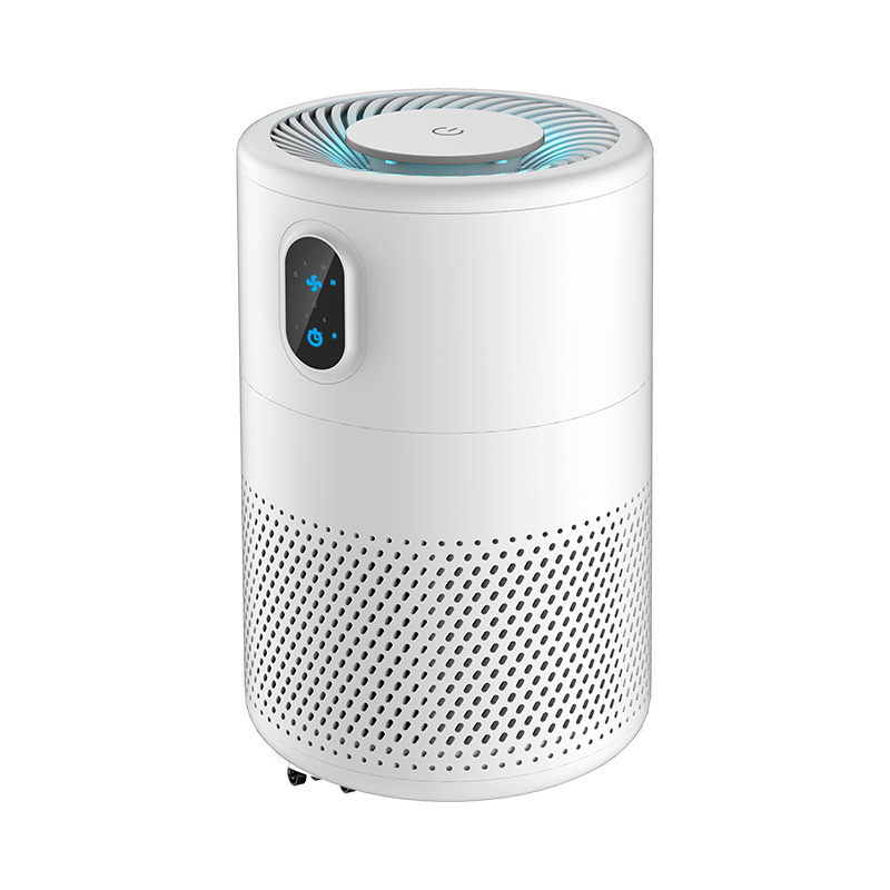 Purificateur d'air de bureau HEPA intelligent portable à faible bruit